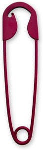 mohaati 001red hair clip red