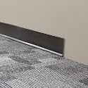 Mohawk Black Brown Vinyl Cove Wall Base 4in x 48ft - 30 Pieces