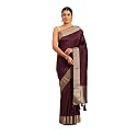 MOHEY Women39s Art Silk Rhinestone Embellished Saree