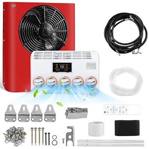 air conditioners 12 volt dc air conditioner for rv truck semi trucks forklift construction vehicle crane excavator van ac 12v