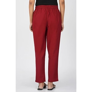 Moirai Cotton Regular Fit Woman Trousers Pants