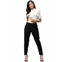 Moirai Cotton Regular Fit Woman Trousers Pants
