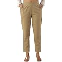 Moirai Cotton Regular Fit Woman Trousers Pants