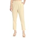Moirai Cotton Women Trouser Pants Regular Fit