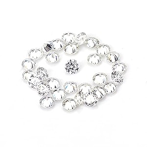 moissani loose small sizes moissanite 1ct sealed packet def color and vvs1 clarity
