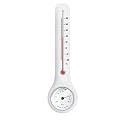 Moisture Meter for Indoor and Outdoor Use, Wall Mounted Hygrometer with Large Display for Farm, Greenhouse, Home, Garage, Weatherproof, Clear Display of the Humidity Meter