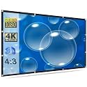 MOIZ 100 Inch Projector Screen Ratio 43