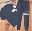 MOJAMEDI Striped Men Track Suit