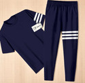 MOJAMEDI Striped Men Track Suit