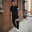 MOJAMEDI Striped Men Track Suit