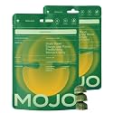 Mojo Focus Gummies Extra Strength with Lion's Mane Mushroom, Cordyceps & Panax Ginseng, Mushroom Gummies Brain Supplement for Adults, Memory/Energy Support, Mental Clarity, Vegan Yuzu Lime (2 Pack)