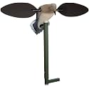 MOJO Outdoors Voodoo Dove Spinning Wing Decoy – Motorized Dove Decoy with Lifelike Body, Magnetic Wings, Steel Support Pole & 16-Hour Battery Life