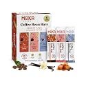 Moka Energy Coffee Energy Bar Variety 6 Pack | Dark Roast, Vanilla Latte & Caramel Cappuccino | Energy Bars Made from Real Coffees | Snack with 90mg Caffeine | Vegan, Gluten Free | No Brew Needed