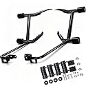 MoKitDora 2023-up Street Road Glide Saddlebag Guard Rear Crash Bars, Black