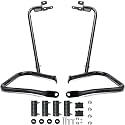 MoKitDora Touring Rear Saddlebag Bracket Guard Bars Compatible with 2014-up Harley Street Road Electra Glide Road King, Black