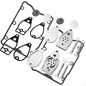 MoKitDora Twin Cam Rocker Box Breather Kit for Harley 1999-2017 Touring Softail Dyna