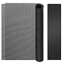MoKo 400x300mm DIY PC Case Dust Mesh Filter, [2 Pack] PVC Dustproof Magnetic Dust Filter Cover, PC Mesh Grill with Magnetic Frame Strip Computer Cooler Fan Dust Filter for Computer PC Case, Black