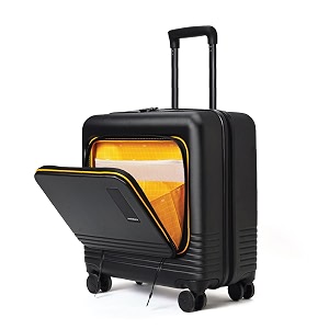 mokobara iconic cabin overnighter 14 inch laptop trolley 48cm 41l black