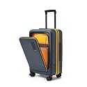 MOKOBARA Iconic Cabin Pro 15 Inch Laptop Trolley 58cm 40L Navy &amp; Yellow