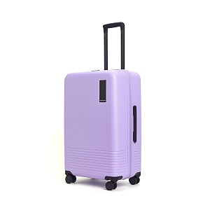 mokobara iconic check-in trolley bag medium size 685cm 71l lavender