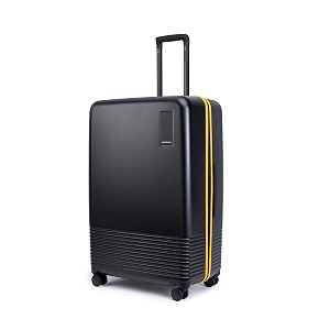 mokobara iconic check-in large trolley bag 79cm 110l black amp yellow