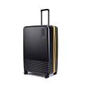MOKOBARA Iconic Check-in Large Trolley Bag 79cm 110L Black &amp; Yellow