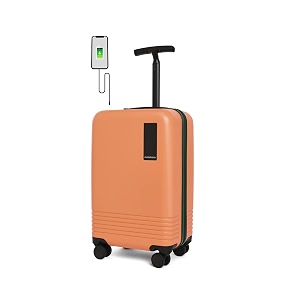 mokobara the float - cabin luggage polycarbonate 8 wheel trolly luggage hardsided suitcase with built in tsa lock wild flower greenray limited edition