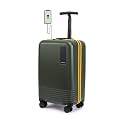 Mokobara The Float - Cabin Luggage Polycarbonate 8 Wheel Trolly Luggage Hardsided Suitcase with Built in TSA Lock (Forest Sunray (Limited Edition))