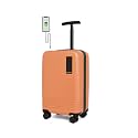 Mokobara The Float - Cabin Luggage Polycarbonate 8 Wheel Trolly Luggage Hardsided Suitcase with Built in TSA Lock (Wild Flower Greenray (Limited Edition))