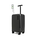 Mokobara The Float - Cabin Luggage Polycarbonate 8 Wheel Trolly Luggage Hardsided Suitcase with Built in TSA Lock (Silhouette)