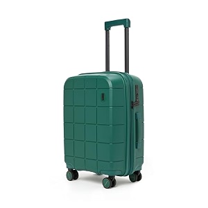 mokobara the hovercraft expandable luggage  polypropylene 8 wheel trolly luggage hardsided suitcase with built in tsa lock travel suitcase for men amp women cabin mic drop