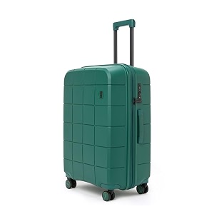 mokobara the hovercraft expandable luggage  polypropylene 8 wheel trolly luggage hardsided suitcase with built in tsa lock travel suitcase for men amp women check-in mic drop