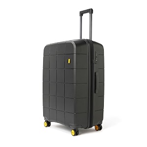 mokobara the hovercraft expandable luggage  polypropylene 8 wheel trolly luggage hardsided suitcase with built in tsa lock travel suitcase for men amp women check-in large crypto