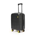 MOKOBARA The Hovercraft Expandable Luggage | Polypropylene 8 Wheel Trolly Luggage Hardsided Suitcase with Built in TSA Lock Travel Suitcase for Men & Women (Cabin, Crypto)