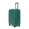 MOKOBARA The Hovercraft Expandable Luggage | Polypropylene 8 Wheel Trolly Luggage Hardsided Suitcase with Built in TSA Lock Travel Suitcase for Men &amp; Women (Check-in, Mic Drop)