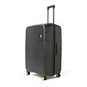 MOKOBARA The Hovercraft Expandable Luggage | Polypropylene 8 Wheel Trolly Luggage Hardsided Suitcase with Built in TSA Lock Travel Suitcase for Men & Women (Check-in Large, Crypto)