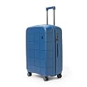 MOKOBARA The Hovercraft Expandable Luggage | Polypropylene 8 Wheel Trolly Luggage Hardsided Suitcase with Built in TSA Lock Travel Suitcase for Men & Women (Check-in, Ocean)