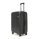 MOKOBARA The Hovercraft Expandable Luggage | Polypropylene 8 Wheel Trolly Luggage Hardsided Suitcase with Built in TSA Lock Travel Suitcase for Men & Women (Check-in, Crypto)