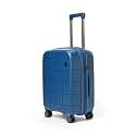MOKOBARA The Hovercraft Expandable Luggage | Polypropylene 8 Wheel Trolly Luggage Hardsided Suitcase with Built in TSA Lock Travel Suitcase for Men &amp; Women (Cabin, Ocean)