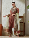 MOKOSH Women Kurta Palazzo Dupatta Set