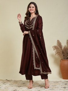 MOKOSH Women Kurta Pant Dupatta Set