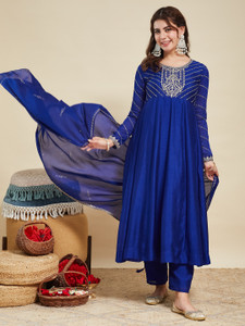 MOKOSH Women Kurta Pant Dupatta Set