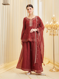 MOKOSH Women Kurta Pant Dupatta Set