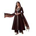 MOKOSH Womens Silk Anarkali Kurta Pant with