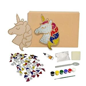 mold your memories unicorn glass mosaic art and craft diy kit for boys and girls diy ganpati making kit creative kits for kidscraft kits amp suppliesgifts for kids ages 3 to 12 years
