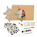 Mold Your Memories Unicorn Glass Mosaic Art and Craft DIY kit for Boys and Girls. DIY Ganpati Making Kit, Creative Kits for Kids.Craft Kits &amp; Supplies,Gifts for Kids Ages 3 to 12 Years
