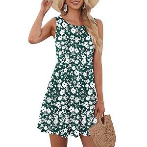 MOLERANI Womens Casual Summer Swing Simple Loose