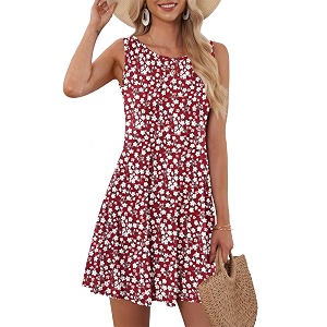 MOLERANI Womens Casual Summer Swing Simple Loose