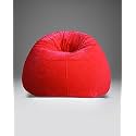 Mollismoons Bean Bag XXXL Size for Adults &amp; Kids Fur bin Bag Luxury Bean Bag Chair (Red, Bean Bag Without Beans Cover(Assembly Required))