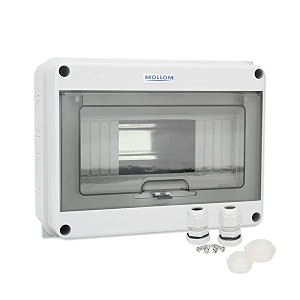 mollom 8 way circuit breaker mcb distribution protection box